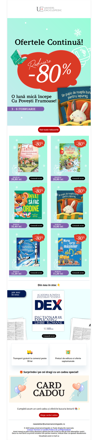 👉 Ofertele continua cu 80% Reducere la TOT! 😍