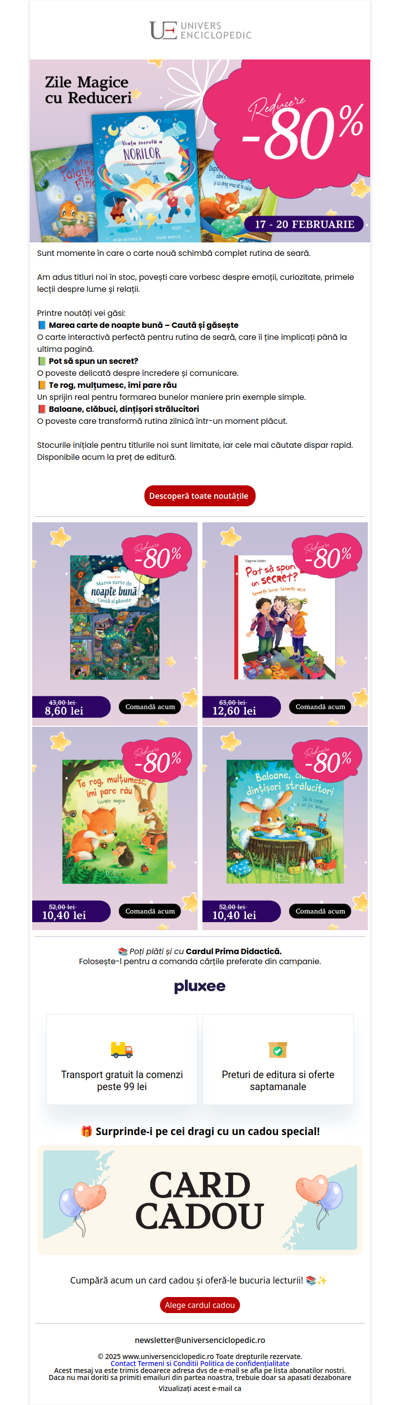 Au sosit titluri noi pentru cei mici