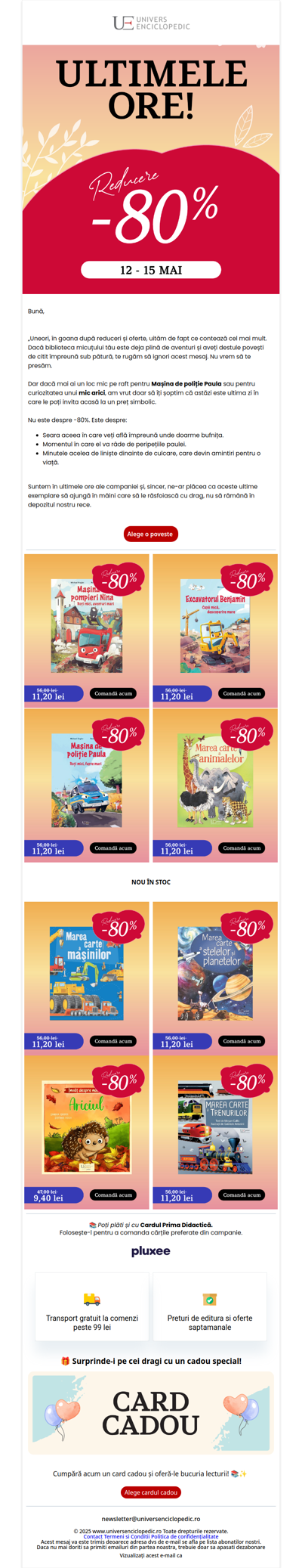 NU deschide acest mail (decât dacă vrei -80%)