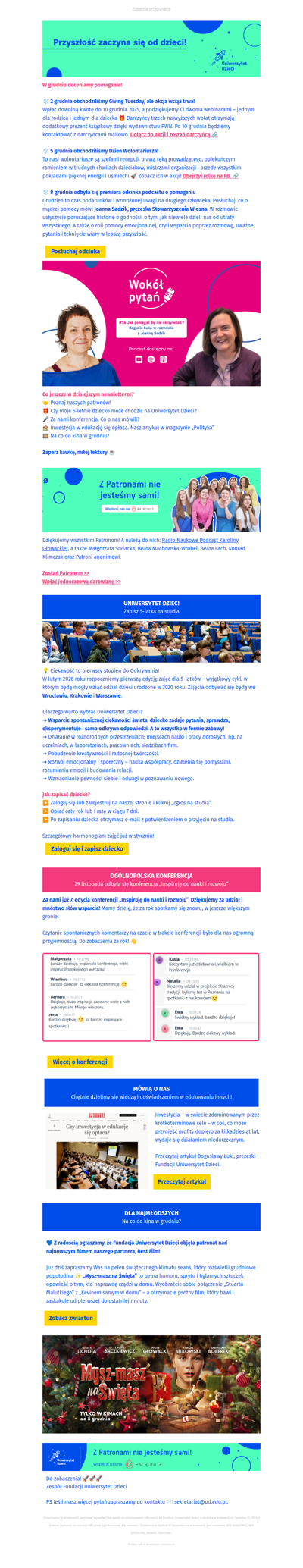 Co mamy dla Ciebie w grudniu? ☕❄️