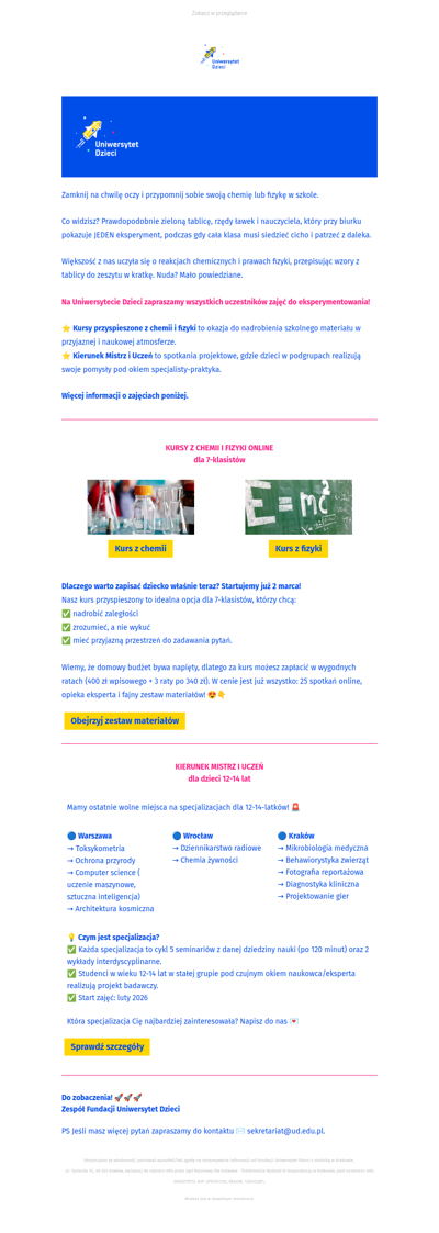 Jak wyglądały Twoje lekcje chemii? ⚗️