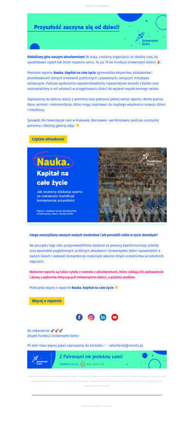 Czego nauczyliśmy naszych studentów i jak poradzili sobie w życiu dorosłym?🤔