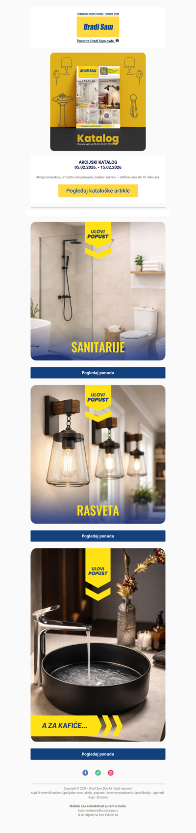 💥 Sada je pravo vreme za uređenje kupatila