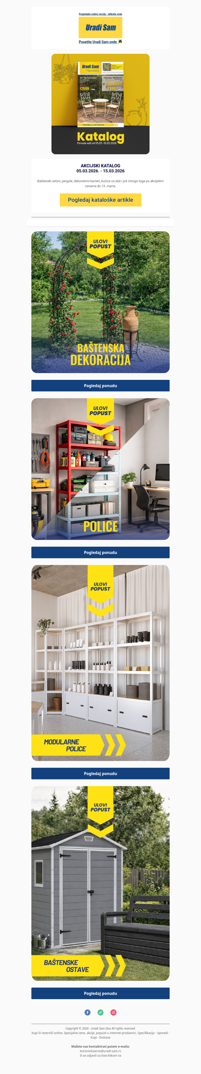 🌿 Pripremite dvorište za proleće