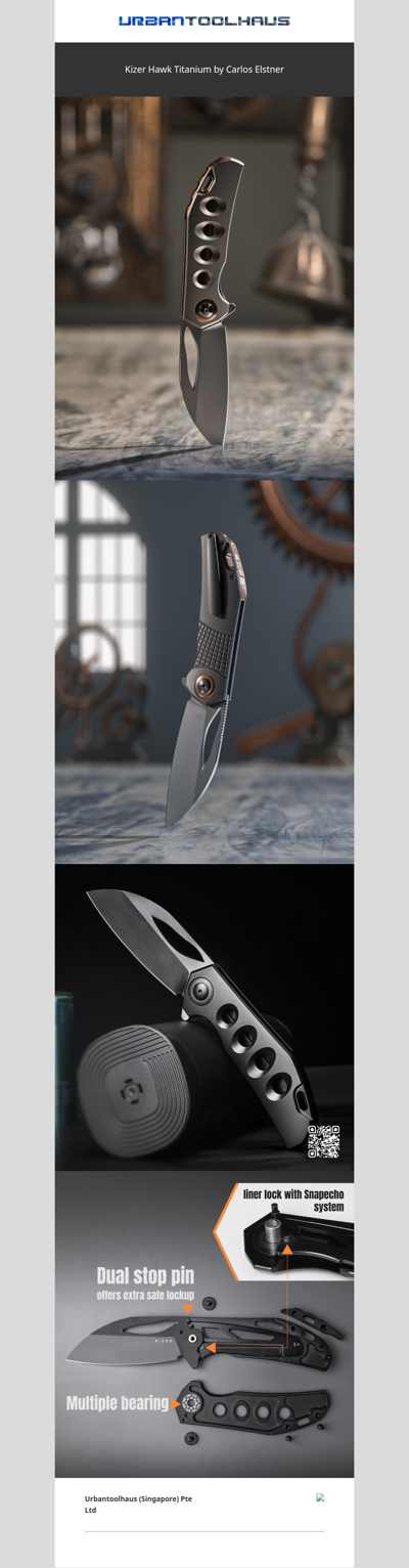 Kizer Hawk Titanium by Carlos Elstner