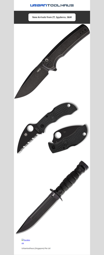 New Arrivals from ZT, Spyderco, S&W