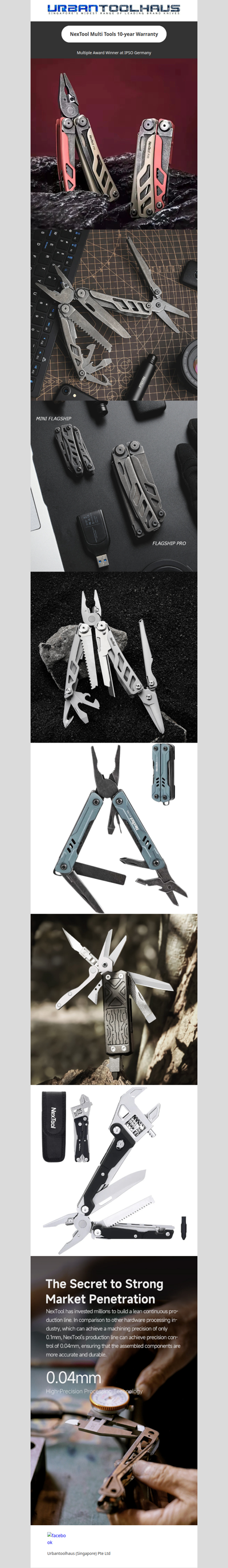 NexTool Multi Tools 10-year Warranty