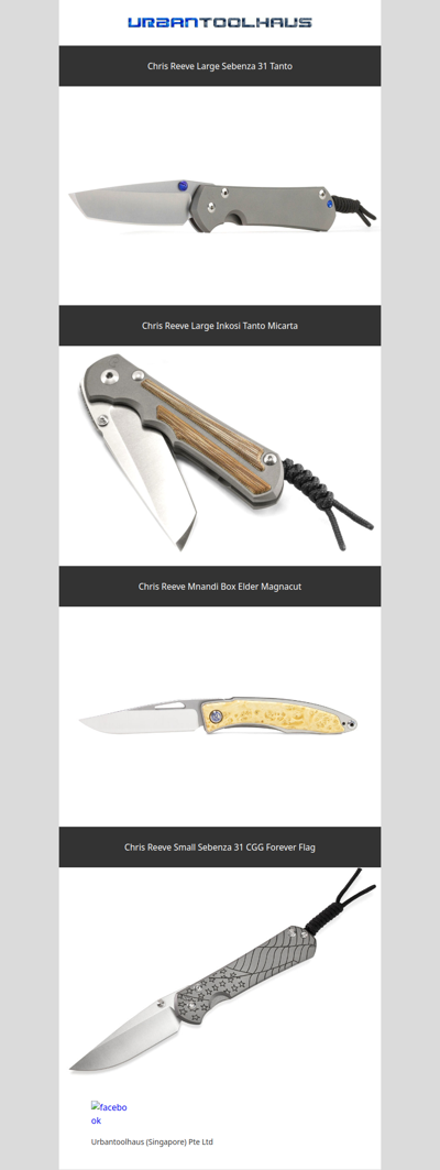 Chris Reeve Knives Restocks