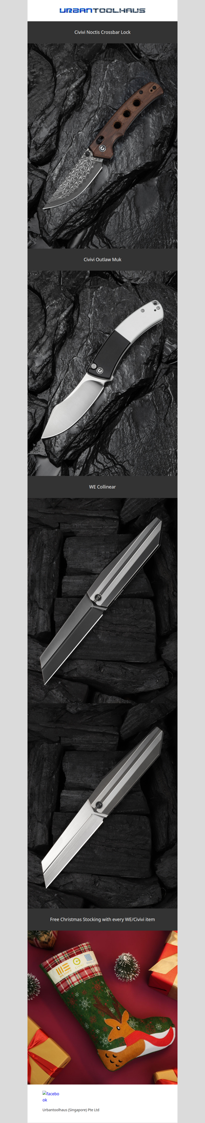 New Civivi/WE with Free Christmas Stocking