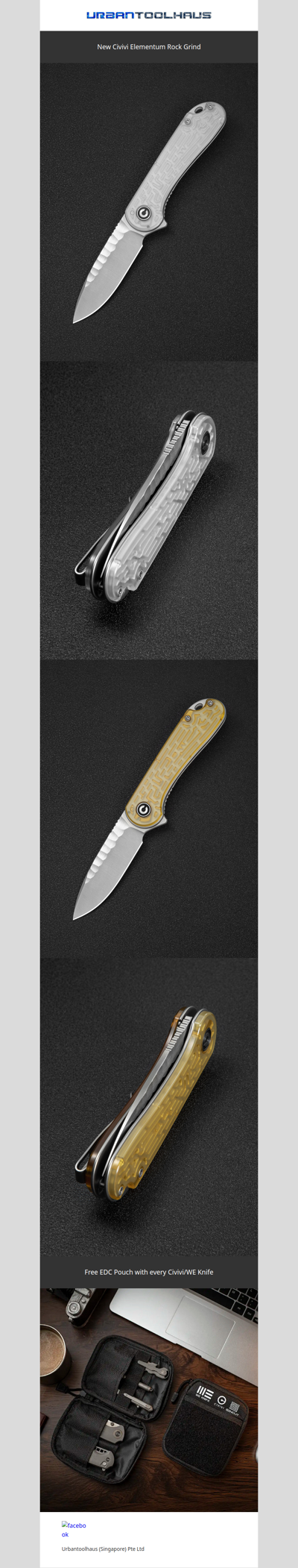New Civivi Elementum Rock Grind