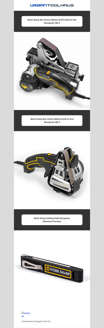 Work Sharp Ken Onion Edition Knife & Tool Sharpener Mk.2 now available