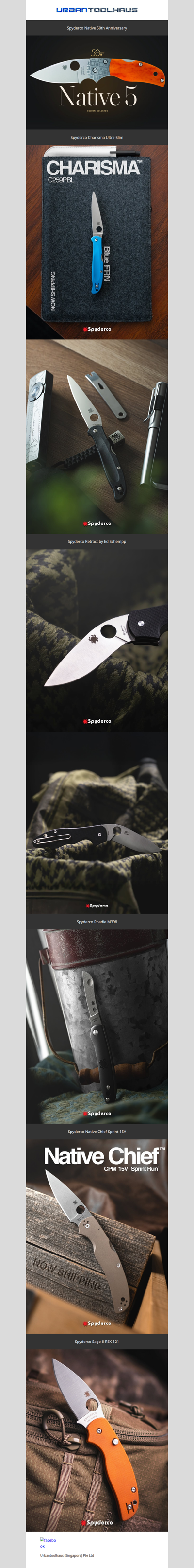 Spyderco Native 50th Anniversary, Charisma, Retract now available