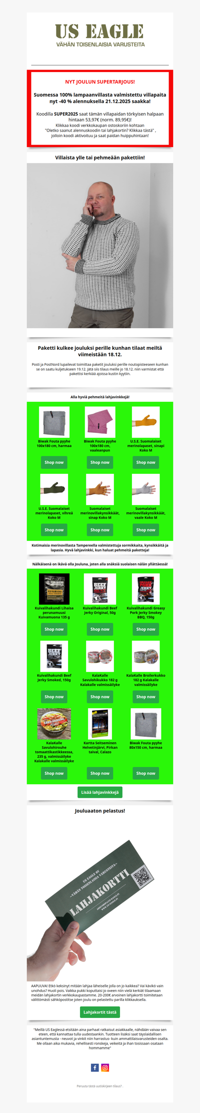 SUPERTARJOUS VAIN UUTISKIRJEEN TILAAJILLE👍😍