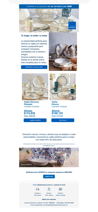 ¡Descubre los nuevos diseños que transformarán tu mesa! ✨