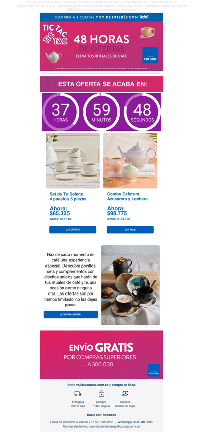 ☕️ Tu ritual de café merece esto: 25% DCTO para elevar tus momentos💙