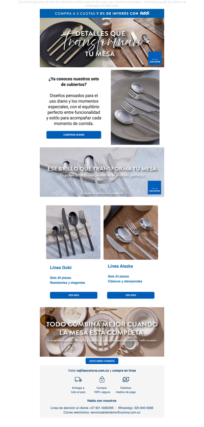 ✨ Dale un nuevo aire a tu mesa con estos cubiertos🍴