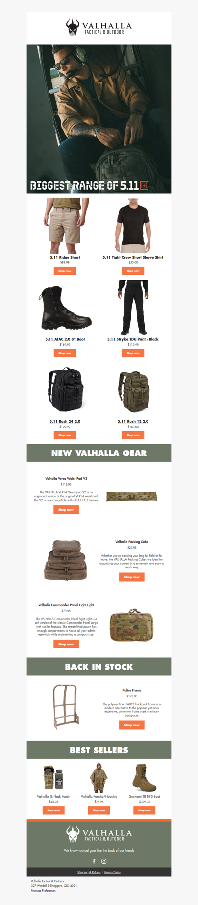 New Valhalla Gear Just Landed! 🚀