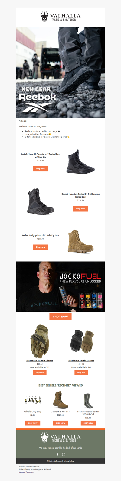 Shop New Tactical Additions 🥾