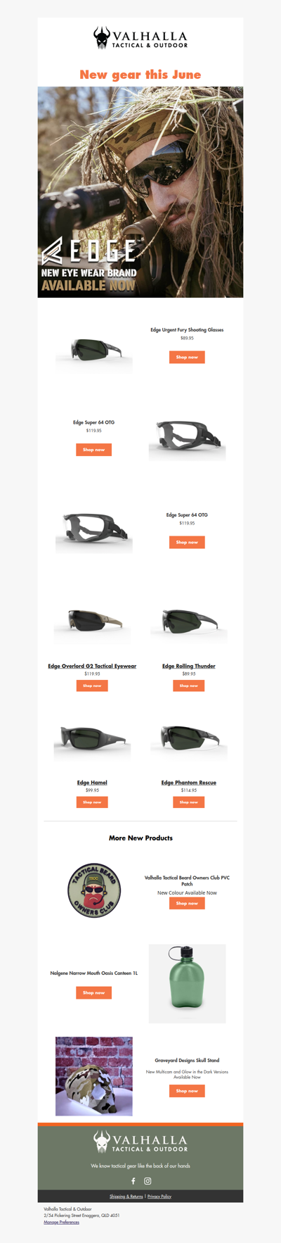 New Tactical Gear Unveiled This June! 😎