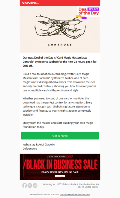 DOTD #7: Improve your card controls with Giobbi