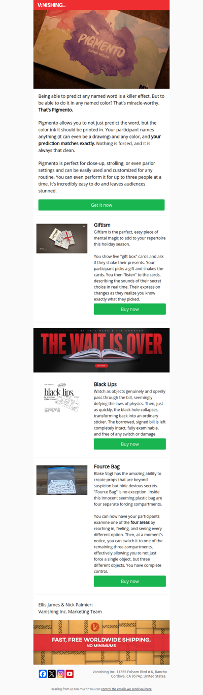 Predict ANY word in ANY color!