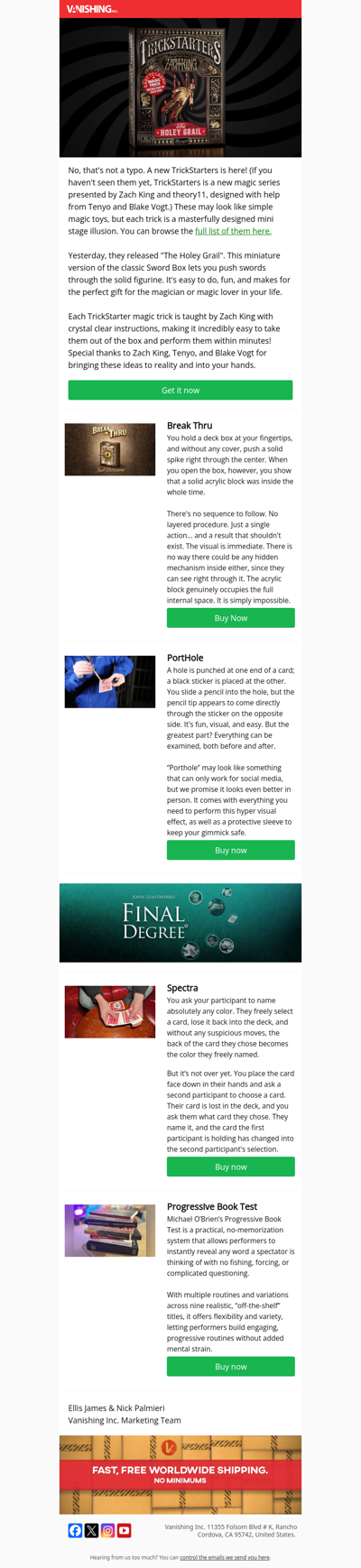 We Found The Holey Grail! (Kind Of)