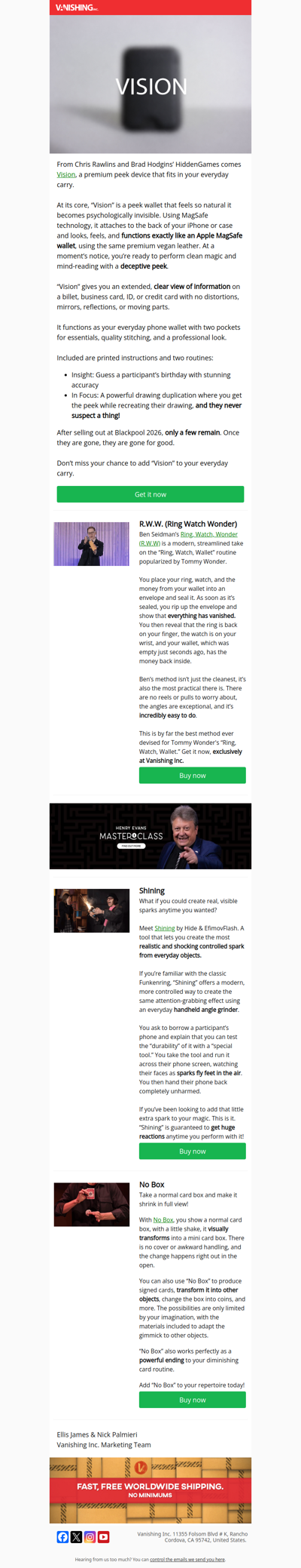 This email has some hard hitters!