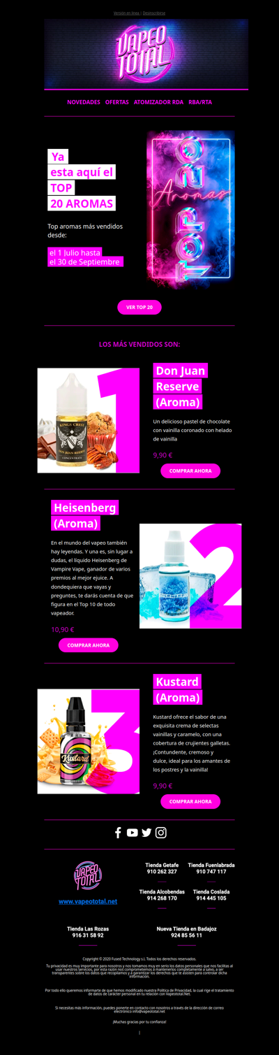 🥰 TOP 20 AROMAS!!! 🥰