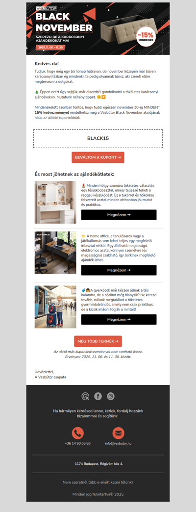 Már a karácsonyi ajándékokon gondolkozol? 🎄