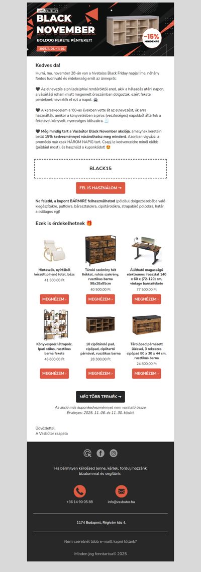 Boldog fekete pénteket! 🖤🎉