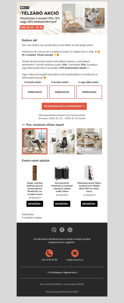 ❄️ Ne maradj le Télzáró akciónkról! 🤩