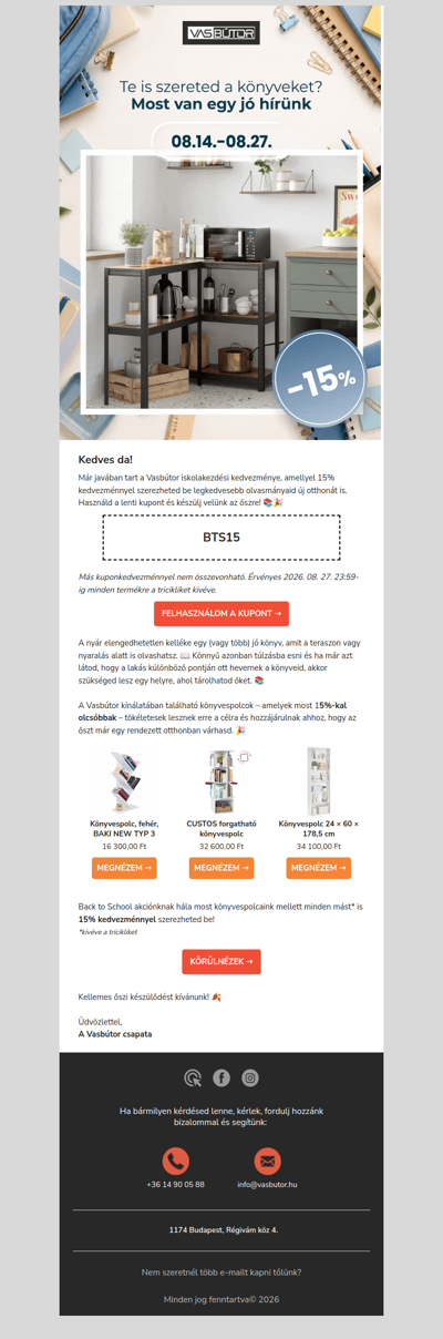📚 Te is szereted a könyveket? Most van egy jó hírünk: