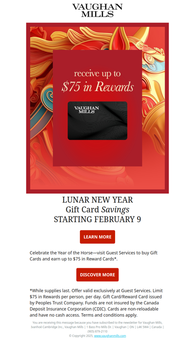 Ride into the Year of the Horse with up to $75 in Reward Cards! 🐎🧧