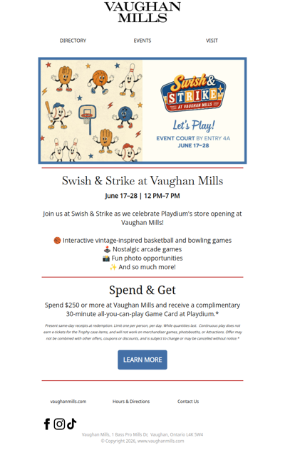 Arcade Games & Sports Fun at Vaughan Mills