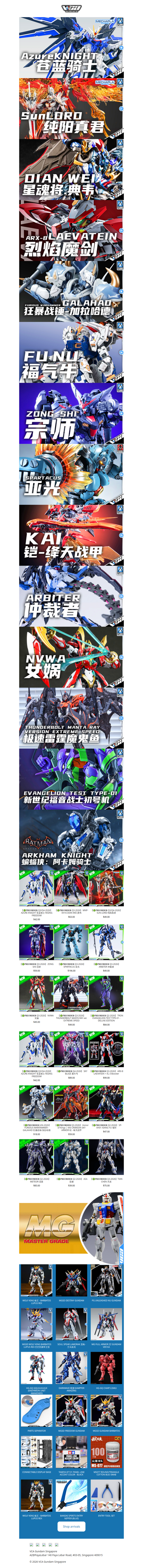 【𝐕𝐂𝐀🟢𝐏𝐑𝐄𝐎𝐑𝐃𝐄𝐑 𝐈𝐍𝐅𝐎】AZURE KNIGHT vs SUN LORD | VCA Gundam Singapore