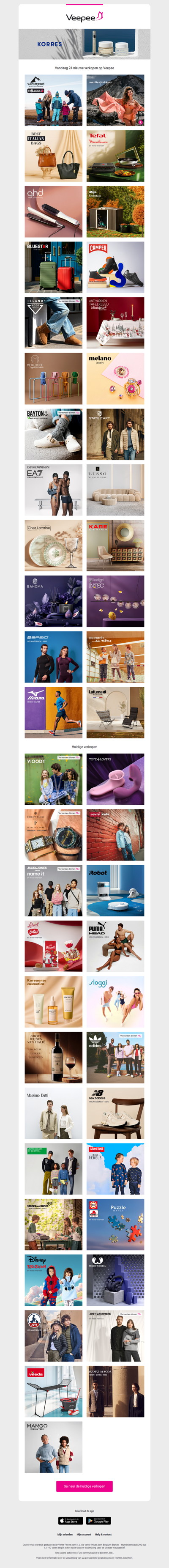 Vandaag: Trollkids, Westfjord, Marlies Dekkers, Black and Cognac Italian Bags en 21 andere verkopen op Veepee