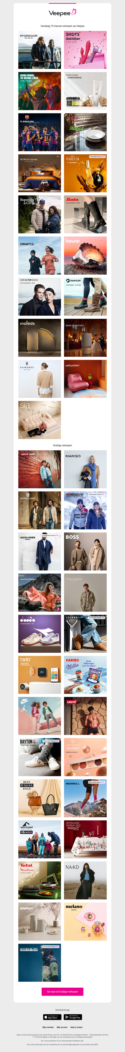 Vandaag: McGregor, Shots Toys, Satisfyer, Concerten | Ariana Grande, The Weeknd & meer en 16 andere verkopen op Veepee