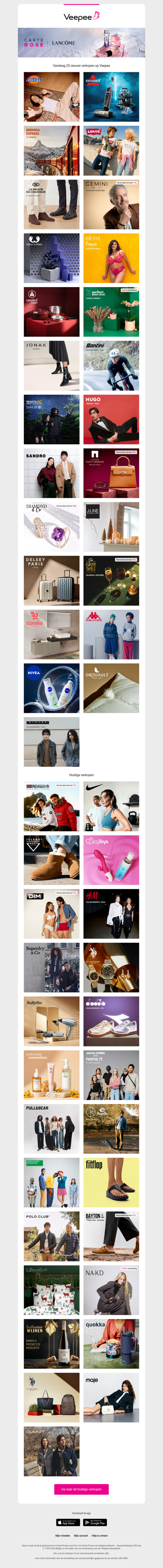 Vandaag: Dickies, BISSELL, Bernina Express | Van Milaan naar St. Moritz en 22 andere verkopen op Veepee