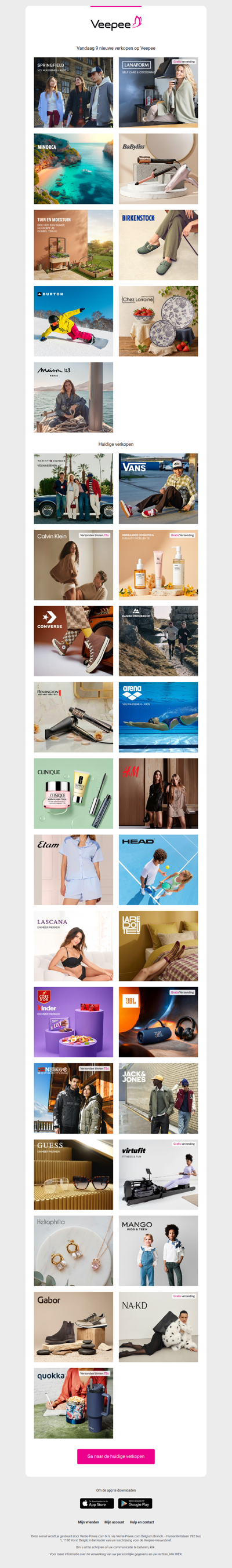 Vandaag: Springfield, Lanaform, Comitas Tramontana Park 3* - Menorca en 6 andere verkopen op Veepee