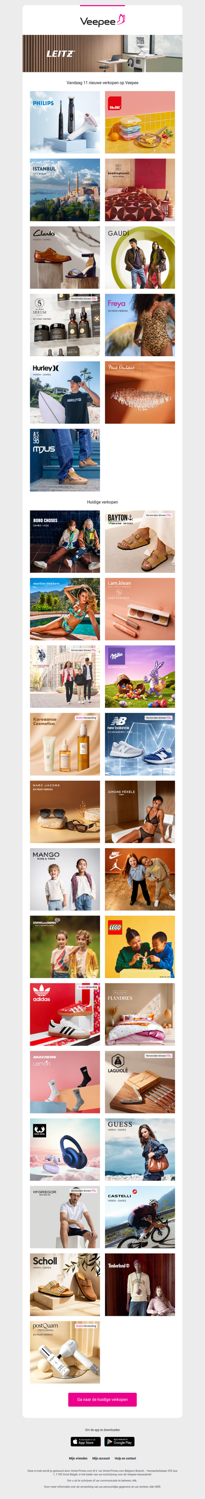 Vandaag:  Philips consumer lifestyle BV, Ibili, Istanbul - City Break en 8 andere verkopen op Veepee