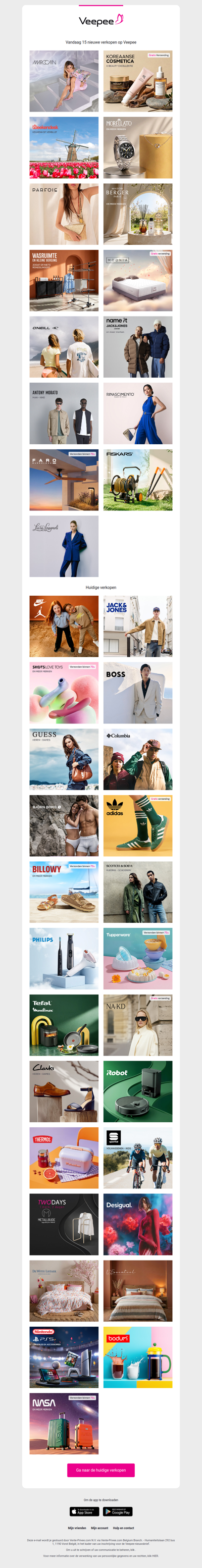 Vandaag: Marc Cain, Koreaanse cosmetische, Weekendesk | Keukenhof verblijf en 12 andere verkopen op Veepee