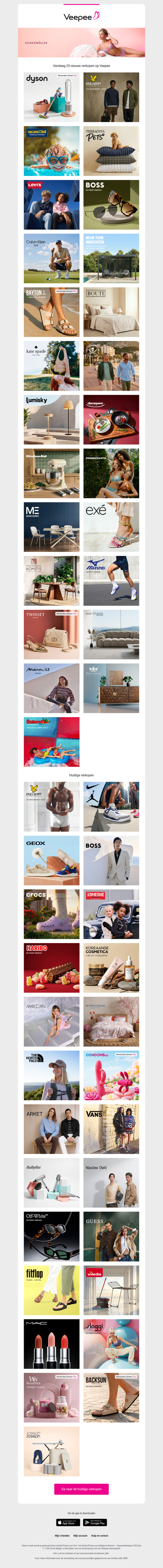 Vandaag: Dyson, Lyle & Scott , Vacansoleil | Campings in Frankrijk en 22 andere verkopen op Veepee