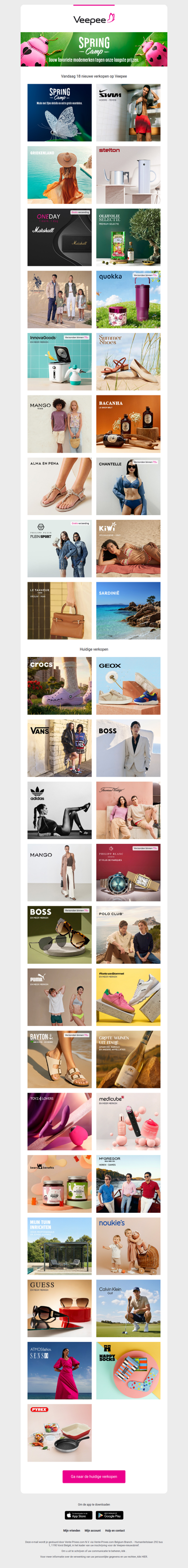 Vandaag: SPRING CAMP, Nike Swim, Griekenland | In een hotel of op cruise en 15 andere verkopen op Veepee