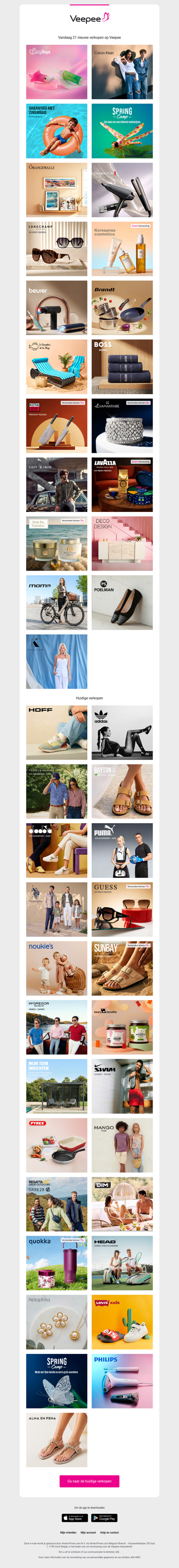 Vandaag: Easytoys, Calvin Klein, Frankrijk | Vakanties met zwembad en 18 andere verkopen op Veepee