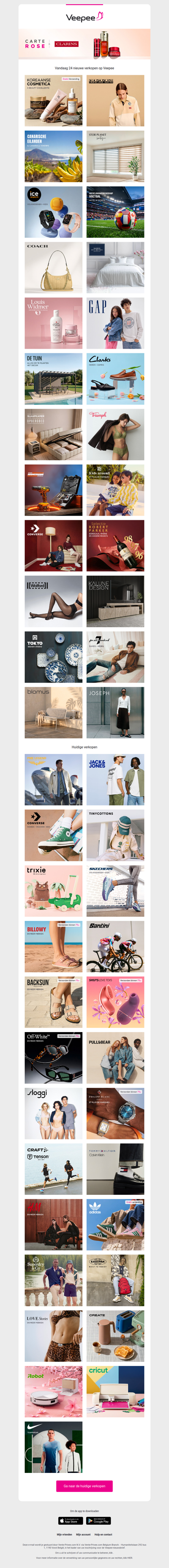 Vandaag: Cosmetica coreana, Napapijri, Canarische Eilanden: Gran Canaria en Tenerife en 21 andere verkopen op Veepee