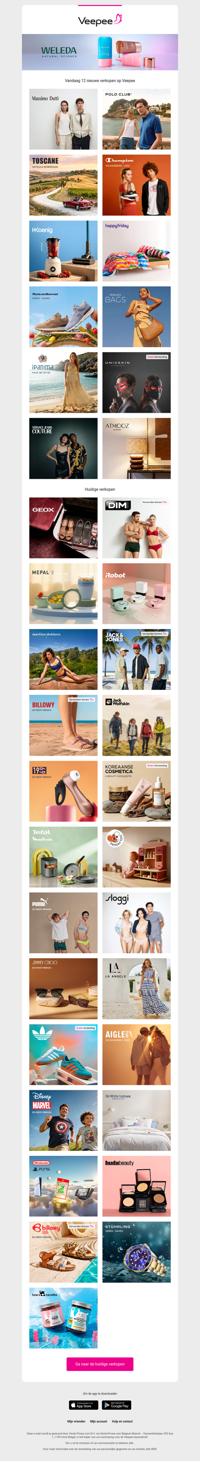 Vandaag: Massimo Dutti, Polo Club, Toscane | Aan zee of op een rondreis en 9 andere verkopen op Veepee