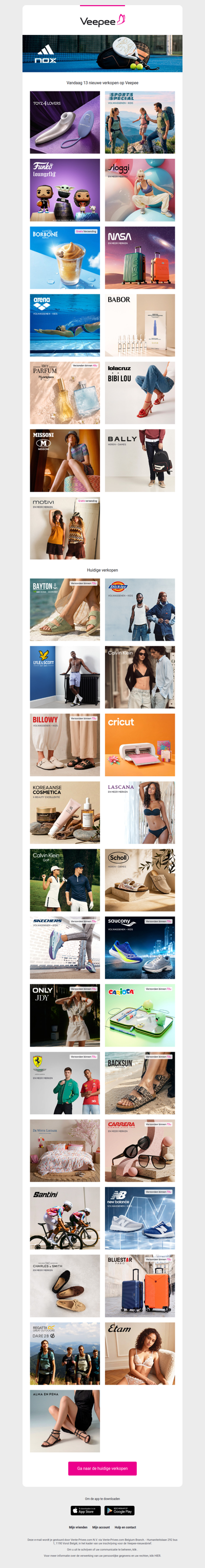 Vandaag: Toyz4Lovers, Sport Special, Funko en 10 andere verkopen op Veepee