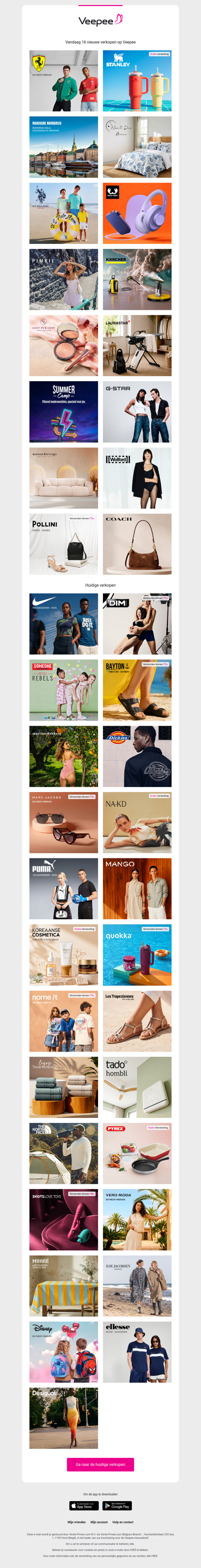 Vandaag: Fanwear, Stanley, Rondreis langs de Scandinavische hoofdsteden en 13 andere verkopen op Veepee