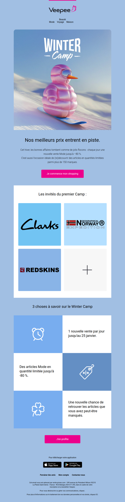 Prêt à fondre pour nos meilleures offres Mode ? ☃️