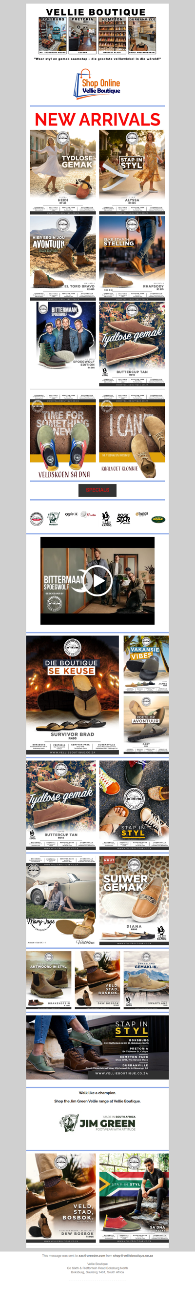 Jou styl skree “hoofkarakter” — jou vellies ook